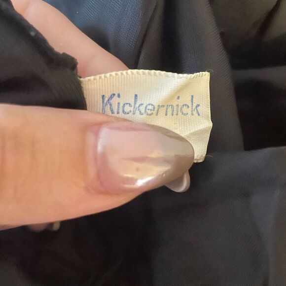 Vintage Lace‎ Midi Skirt Size S/M Black - Picture 2 of 3